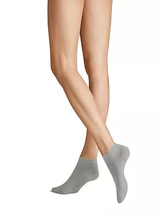 HUDSON | Chaussettes sneaker RELAX FINE Beige | hellgrau